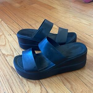 Crocs Brooklyn Wedge Slide 7 women